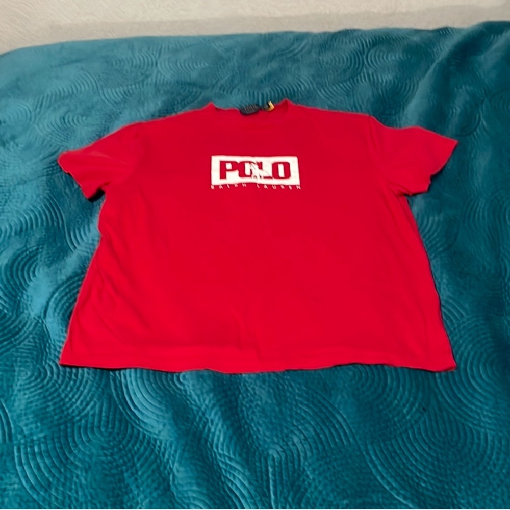 Polo by Ralph Lauren Red Short Sleeve Tee